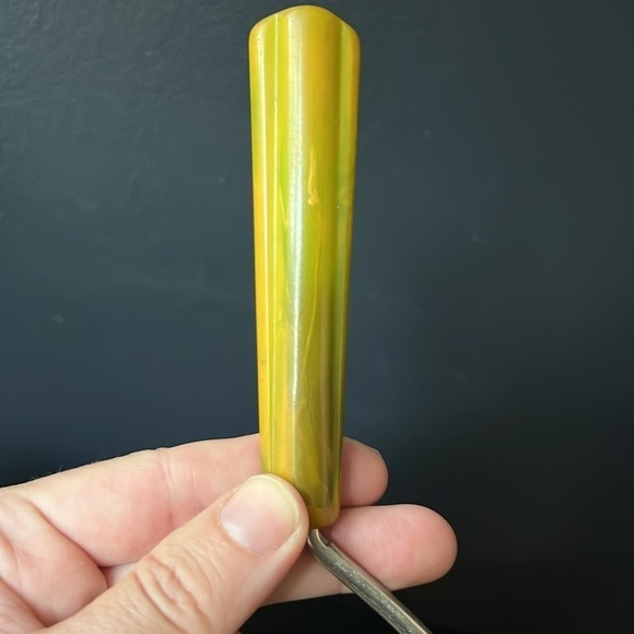 Bakelite Handle Vintage Potato  Masher Kitchen Utensil Stainless Steel - Picture 3 of 5